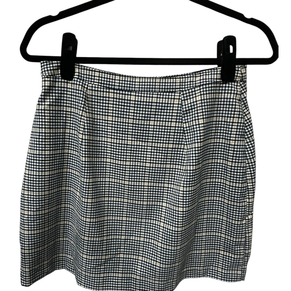 Abercrombie and Fitch Y2K Plaid Button-Front Mini Skirt Sz S - Picture 3 of 8